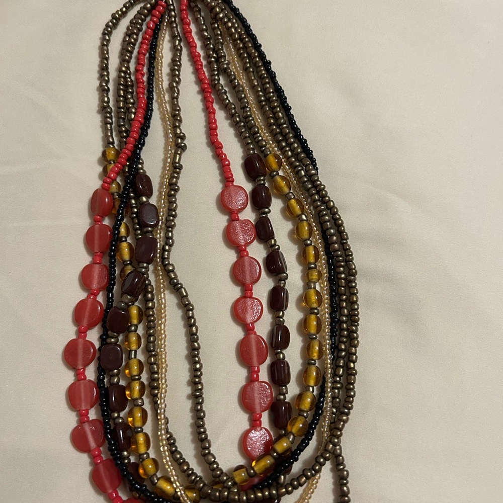 Multi loop necklace - Picture 2 of 2